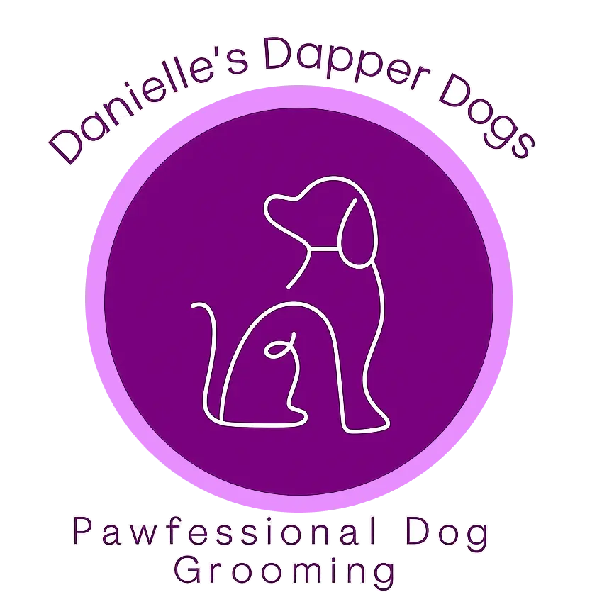 Danielle’s Dapper Dogs | Local Dog Grooming Partner Danielle’s Dapper Dogs Pawfessional Dog Grooming logo